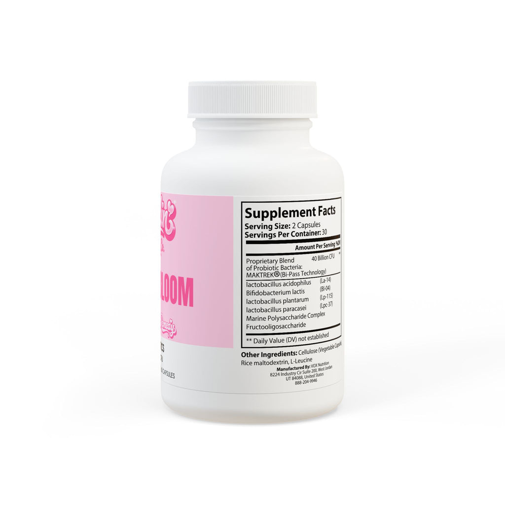 Probiotics Supplement (60 Capsules) - Pretty Bloom