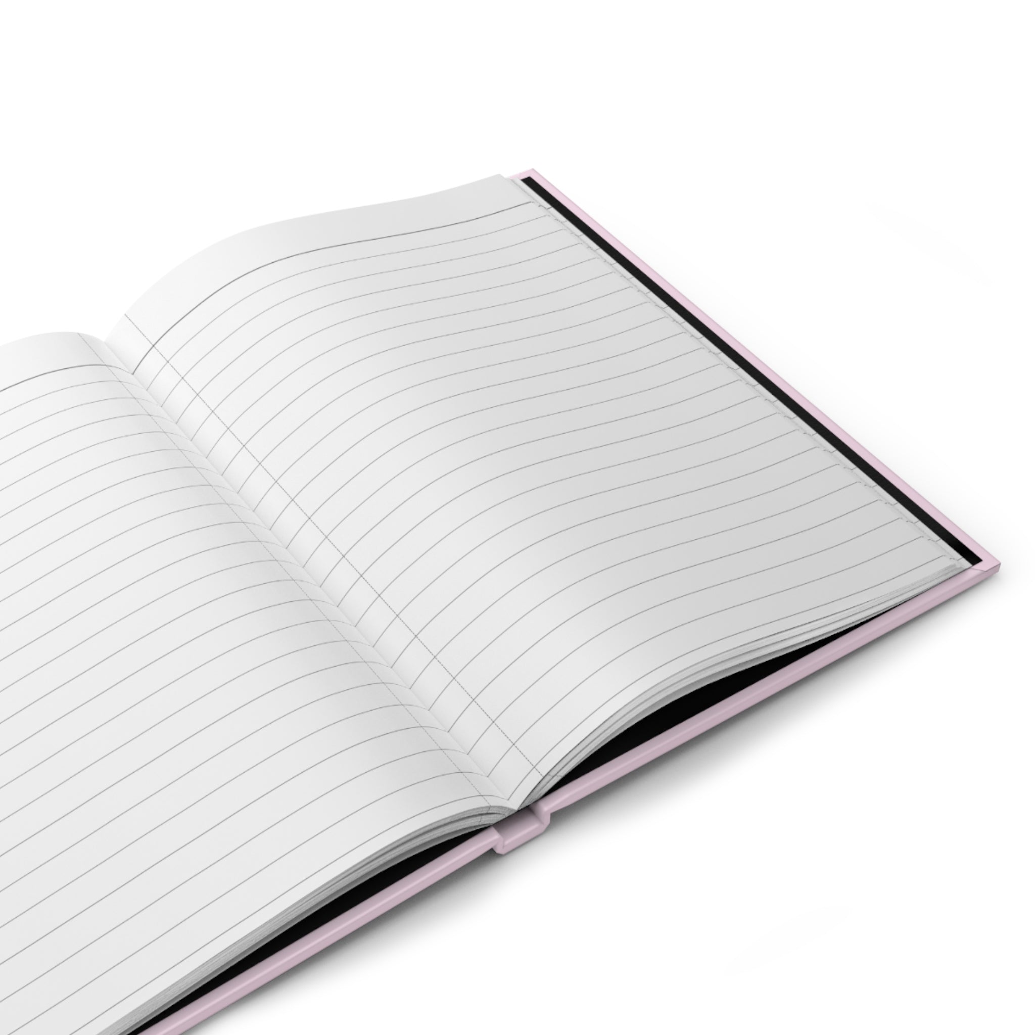 Darlin' Pink Hardcover Journal — Cute Retro Script Notebook for Notes & Gifts