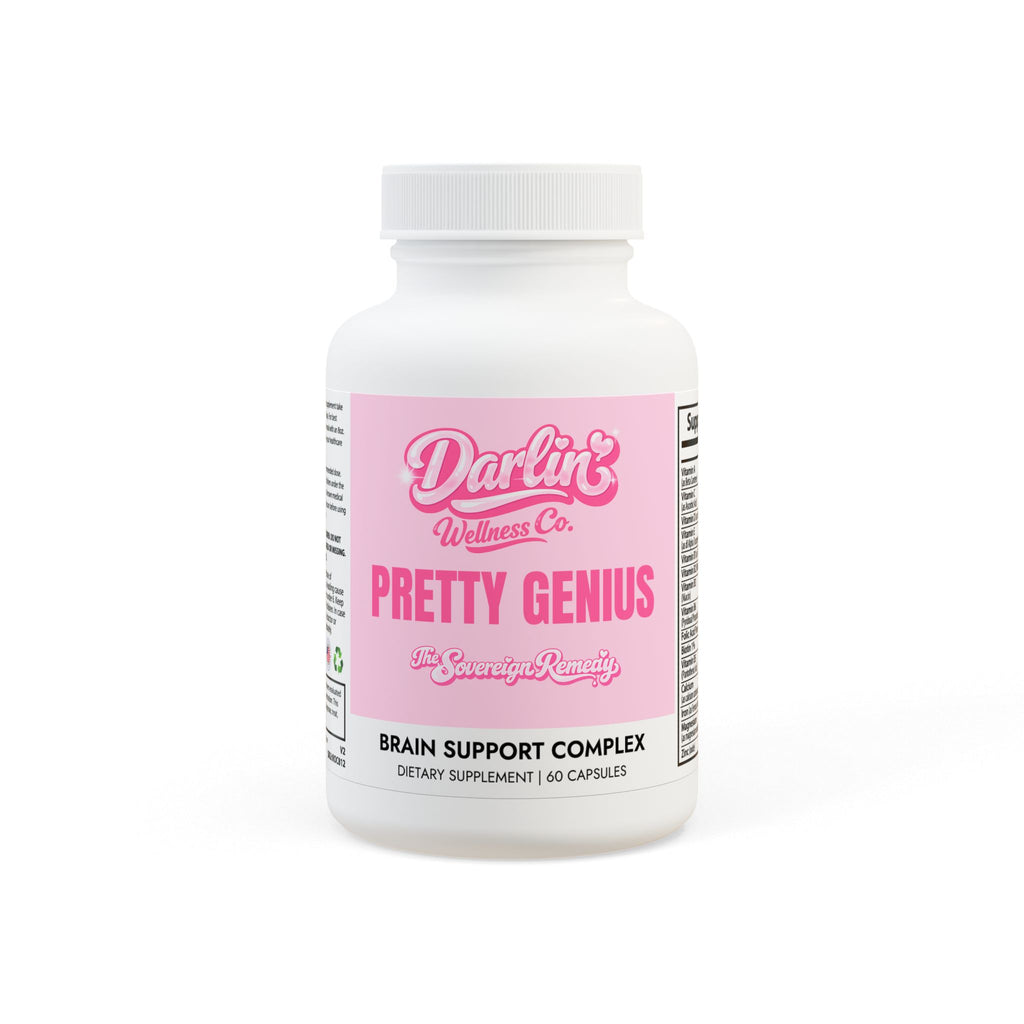 Brain Support Complex Supplement (60 Capsules) ~ Pretty Genius