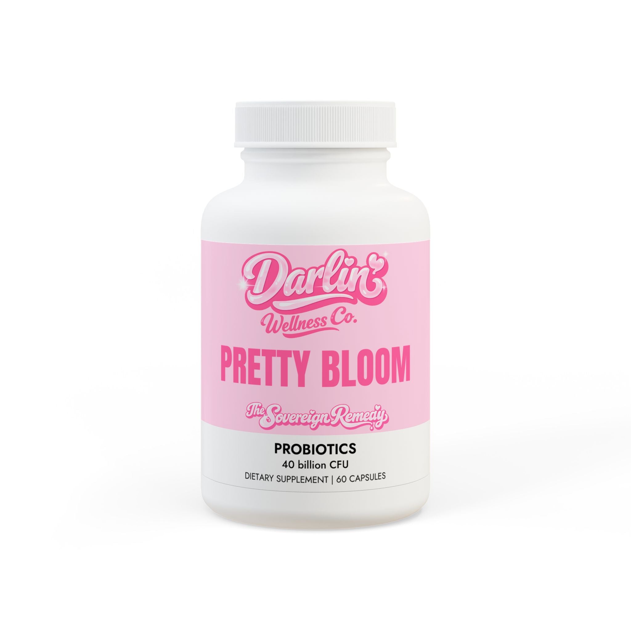 Probiotics Supplement (60 Capsules) - Pretty Bloom