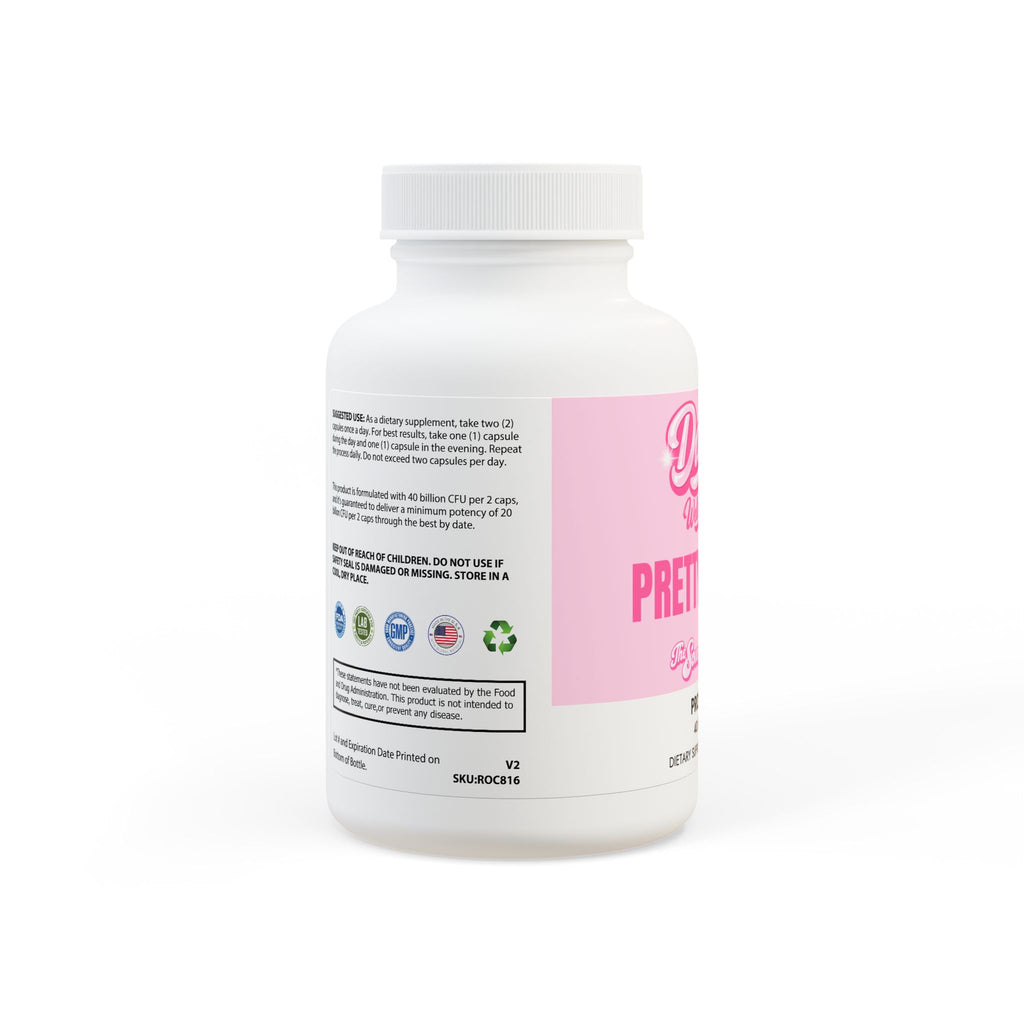 Probiotics Supplement (60 Capsules) - Pretty Bloom